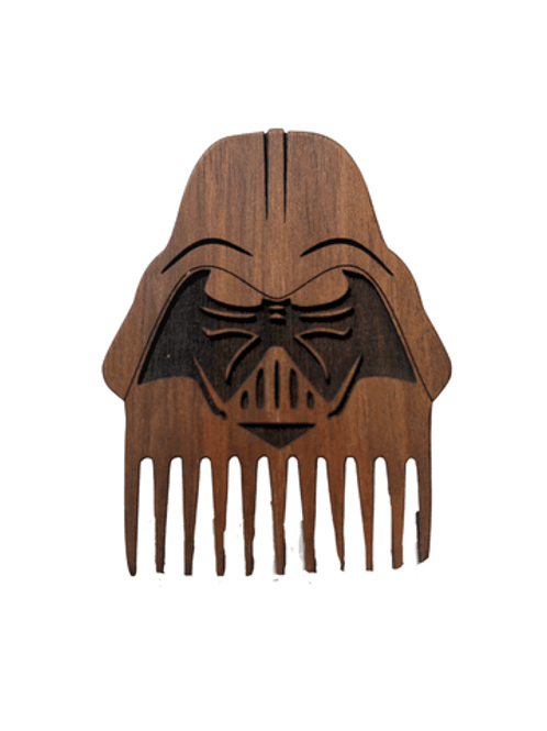Hovedbilde Skjeggkam i tre Darth Vader design Verden i Tre