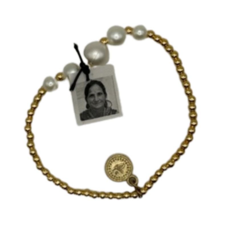 Armbånd med store perler