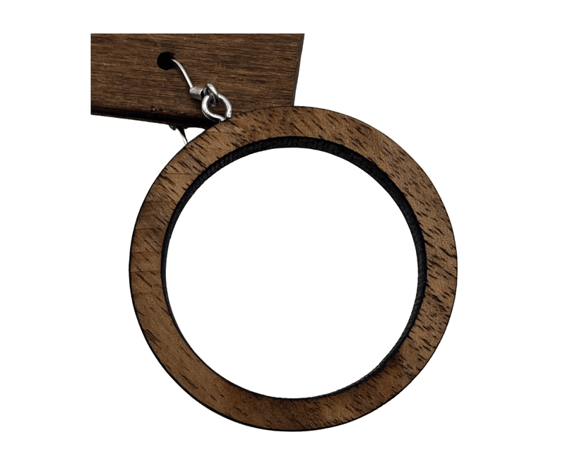 Ane – Runde Øreringer i Tre | Kenosis Jewelry